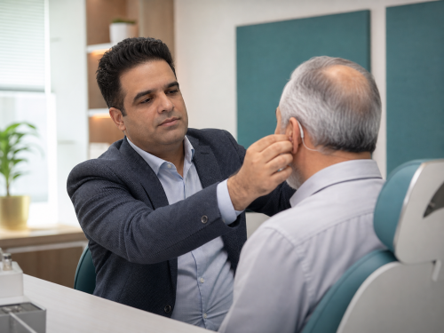 نمونه تصویری سمعک دیجیتال و مدل&zwnj;های مختلف دستگاه کمک&zwnj;شنوایی