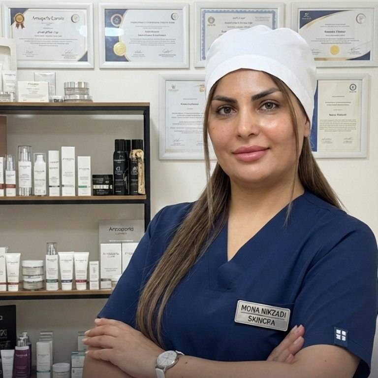 مرکز تخصصی فشیال پوست مونا نیکزادی